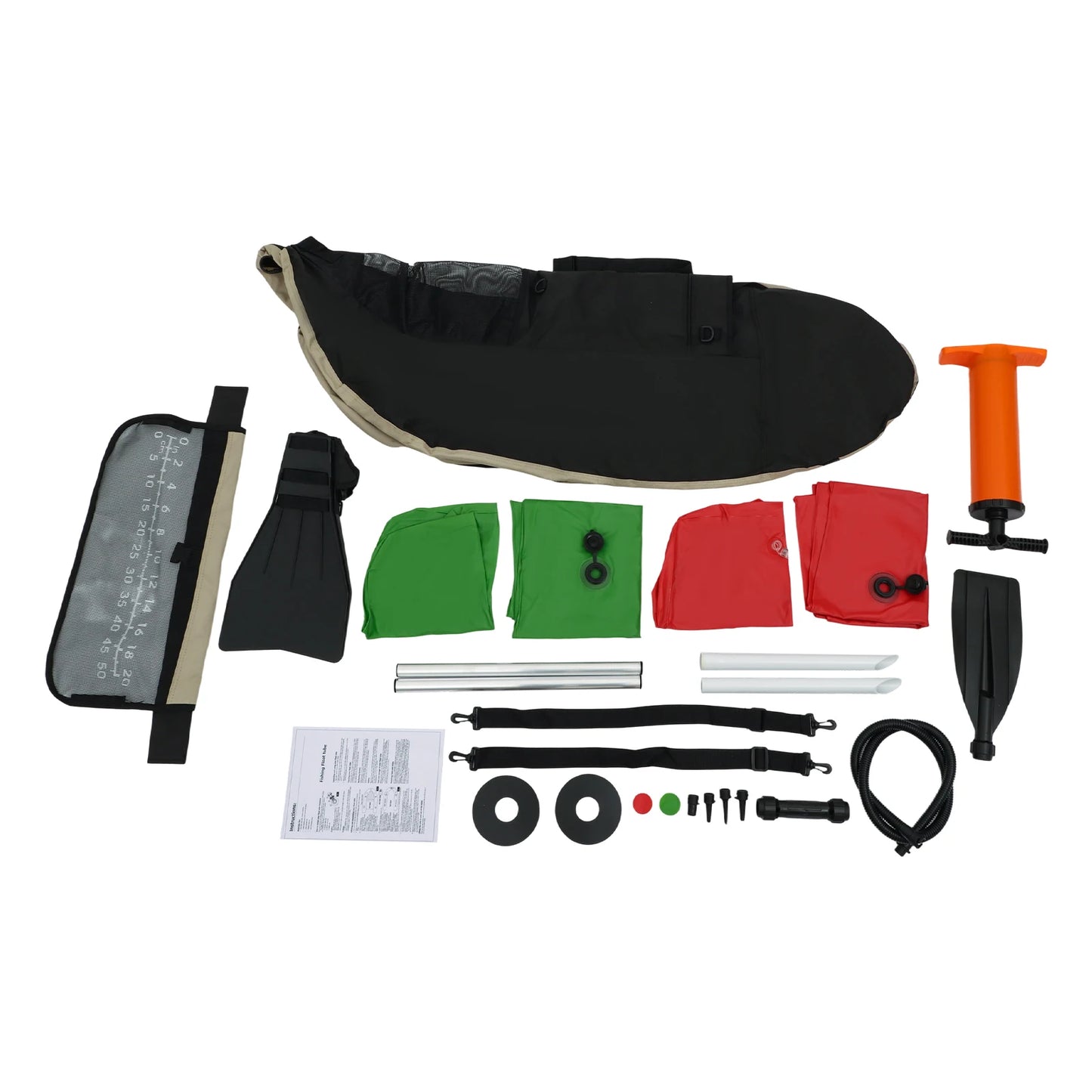 Inflatable Fishing Boat Portable Oxford Cloth Outdoor Use