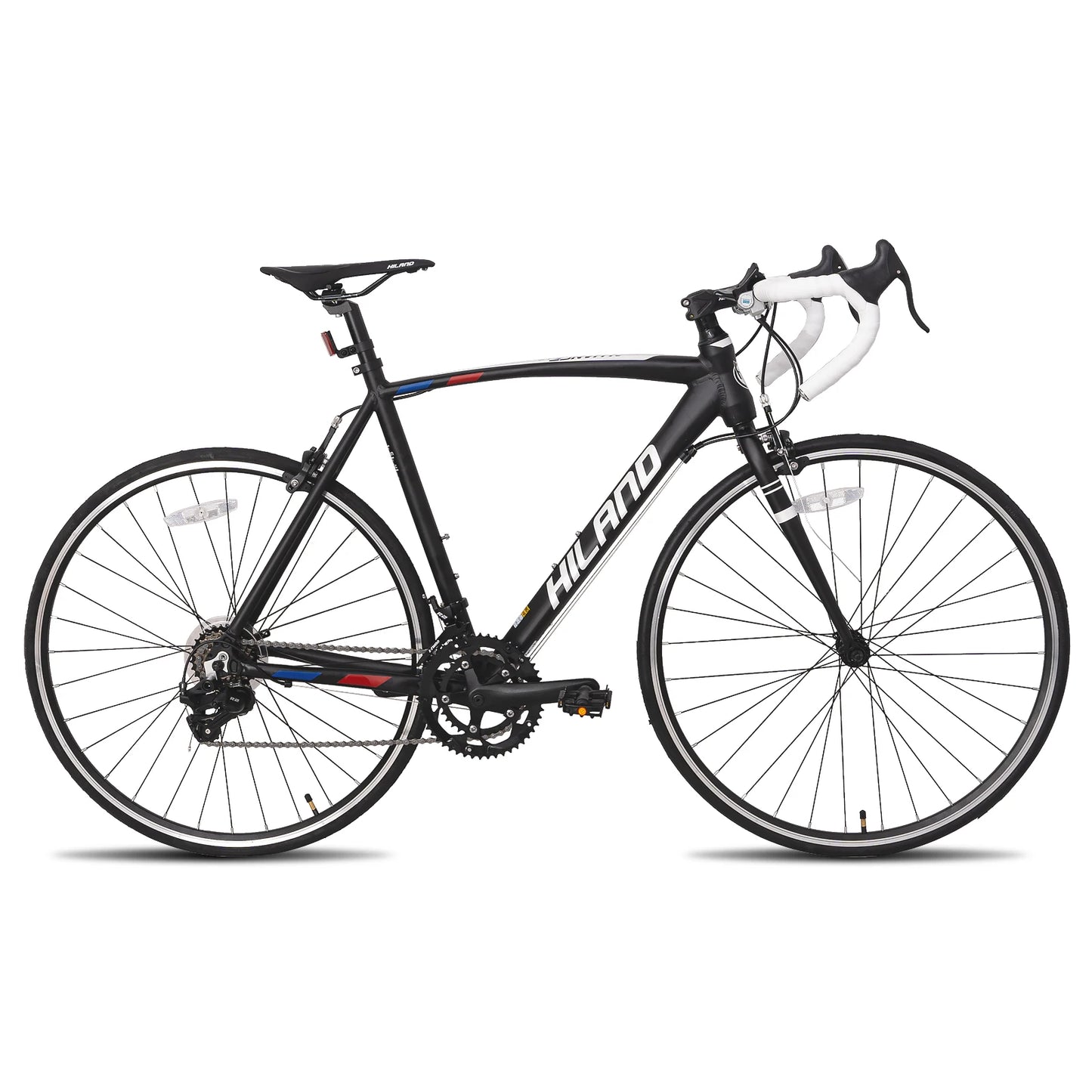 HILAND Road Bike 14 Speed Unisex Aluminum Frame City Commuter