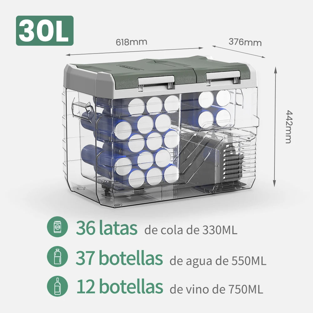 Alpicool Car Refrigerator NLS Portable Mini Fridge Freezer 12V