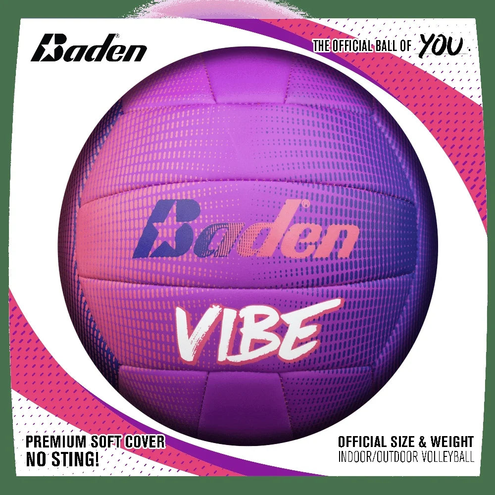 Indoor Outdoor Recreational Volleyball Cushioned Synthetic Leather Lightweight