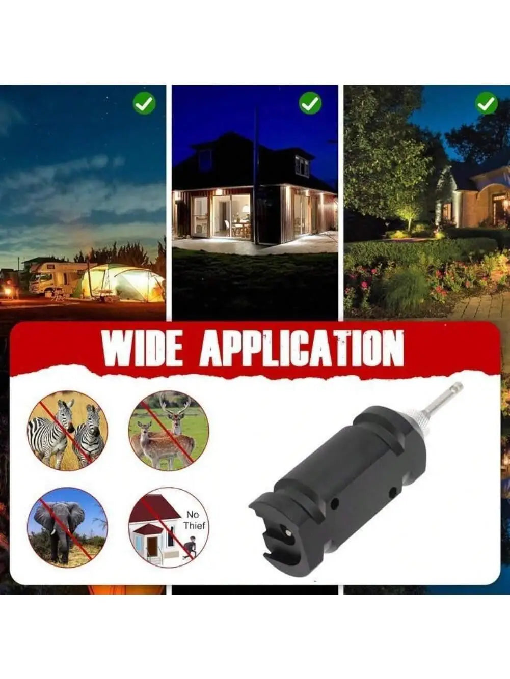 Camp Security Perimeter Trip Wire Alarm For Camping Safety