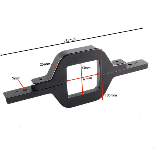 4 inch 60W Work Light Spot Flood Offroad Car Lights Bar with Universal Trailer Tow Hitch Mount Bracket for Pickup Truck Van