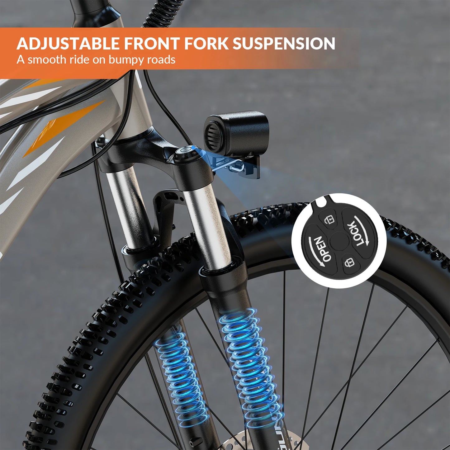 5TH WHEEL AB17 Electric Bike with 700W Peak Motor