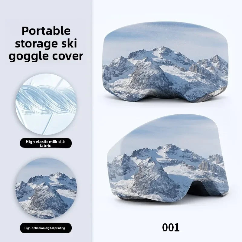 Ski Goggle Cover Scratch Proof Protector For Snow Sports Eyewear