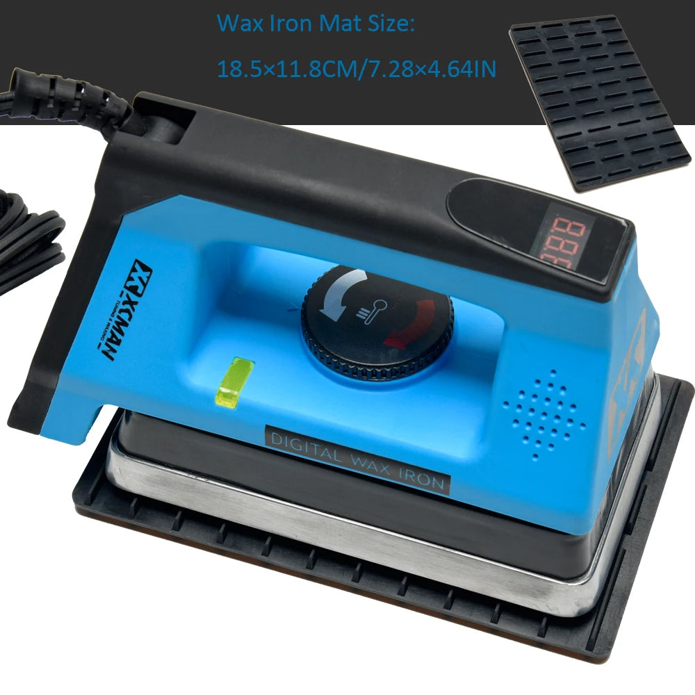 XCMAN Ski Snowboard Digital Waxing Iron 110V 800W Precision