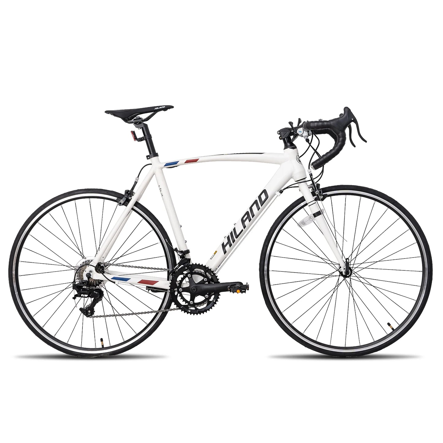 HILAND Road Bike 14 Speed Unisex Aluminum Frame City Commuter