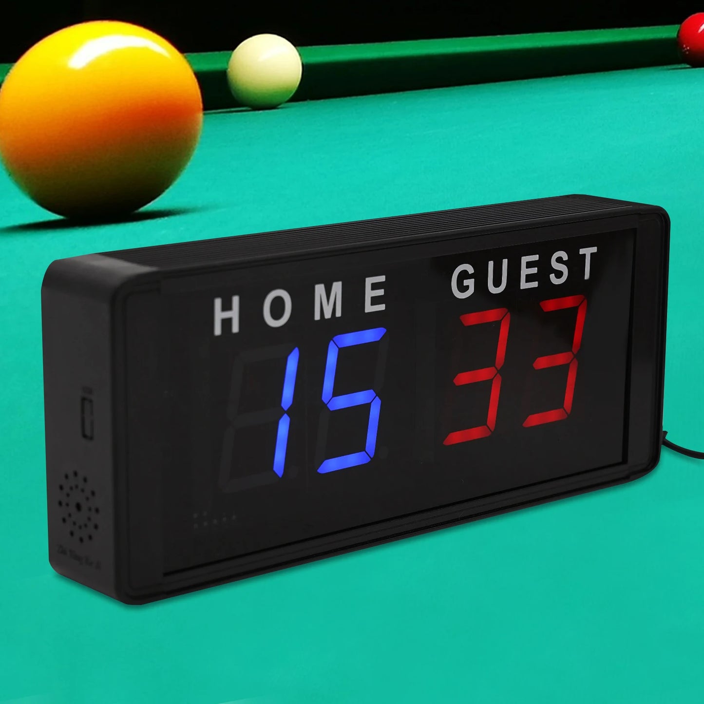 LED 4 Digit Scoreboard With Remote For Badminton, Volleyball