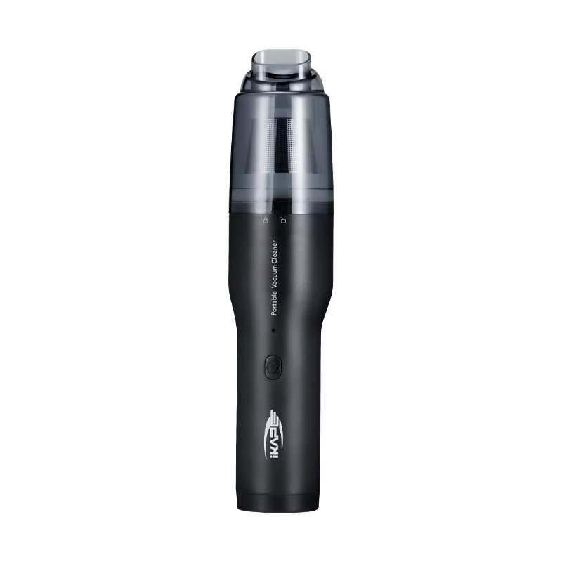 IKAPE Mini Vacuum Cleaner For Coffee Grounds Grinder Battery Barista Accessories Wireless Vacuum Cleaner For Car Handheld