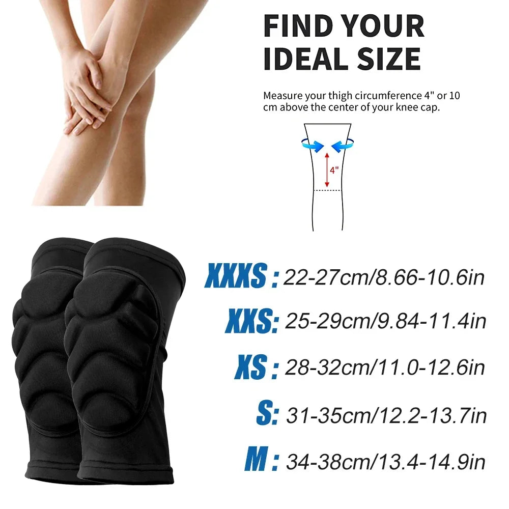 WRESTTOP Kids Knee Pads And Elbow Compression Sleeves Protective Gear