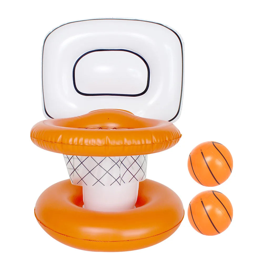 PVC Inflatable Basketball Hoop Pool Party Supplies Children's Fine Party Gifts Creative Parent-child Water Games Home Decoration