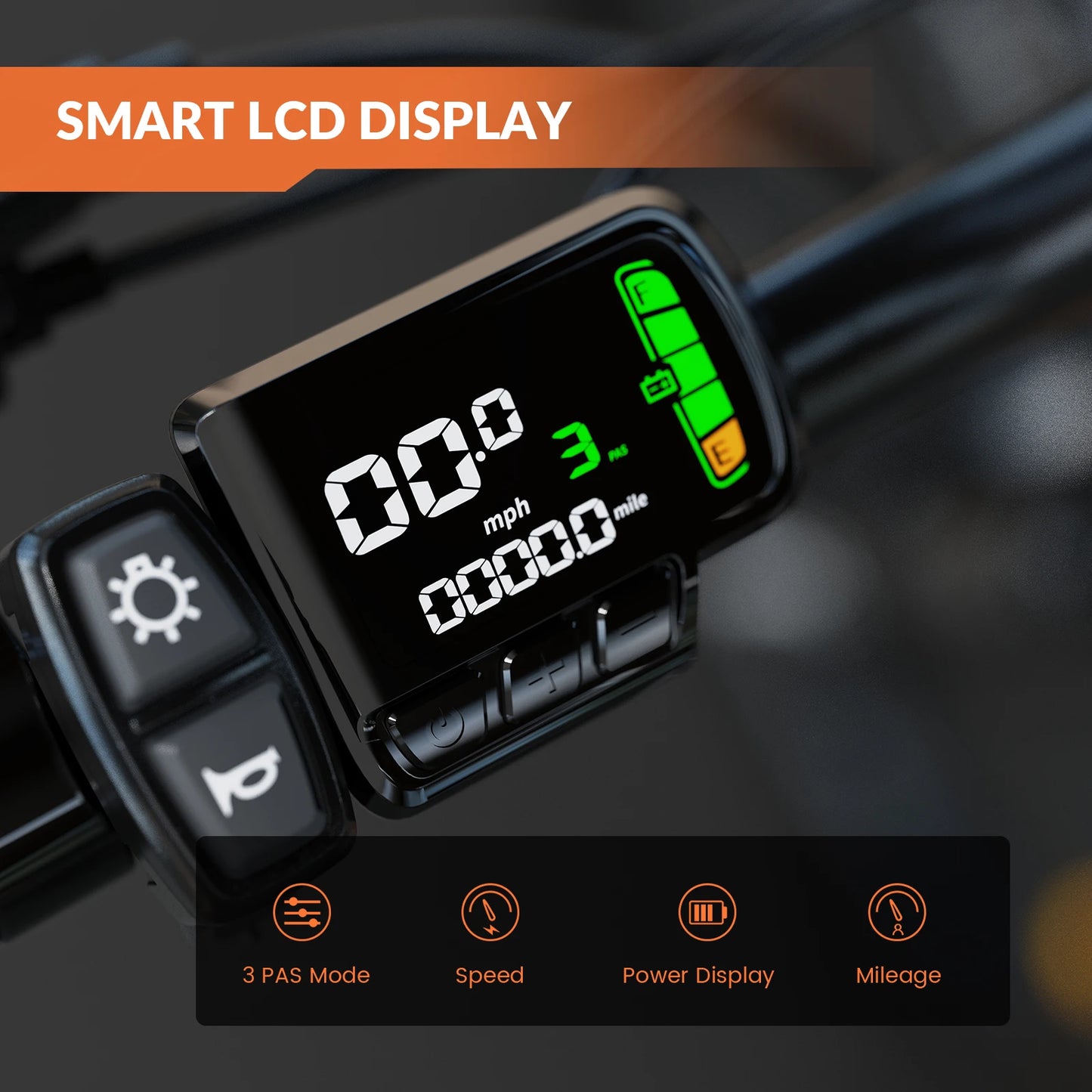 5TH WHEEL AB17 Electric Bike with 700W Peak Motor