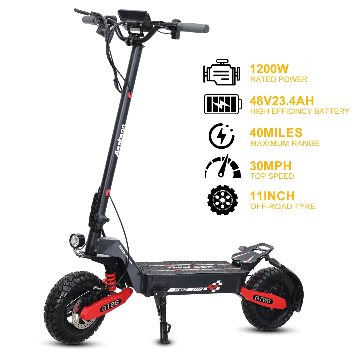 EOEOTWO Dual 4000W Electric Scooter 60V 27Ah