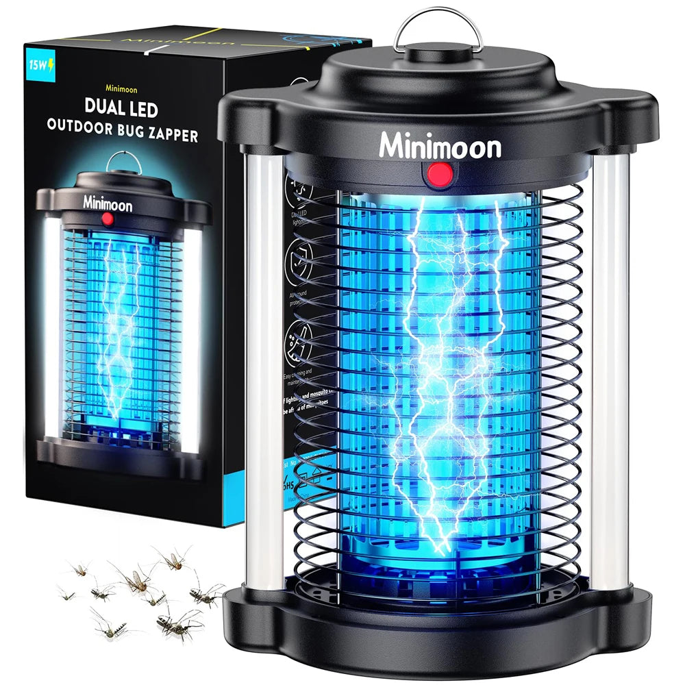 Minimoon Outdoor Mosquito Zapper Dual LED 4200V
