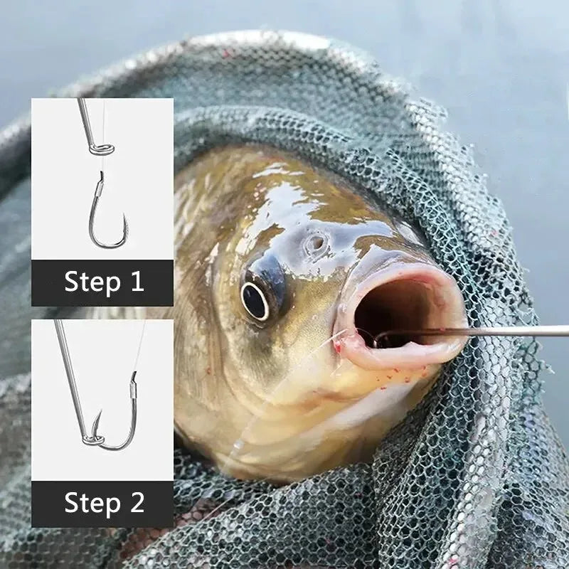 Stainless Steel Fishing Hook Remover Dehooker Two-Piece Kit