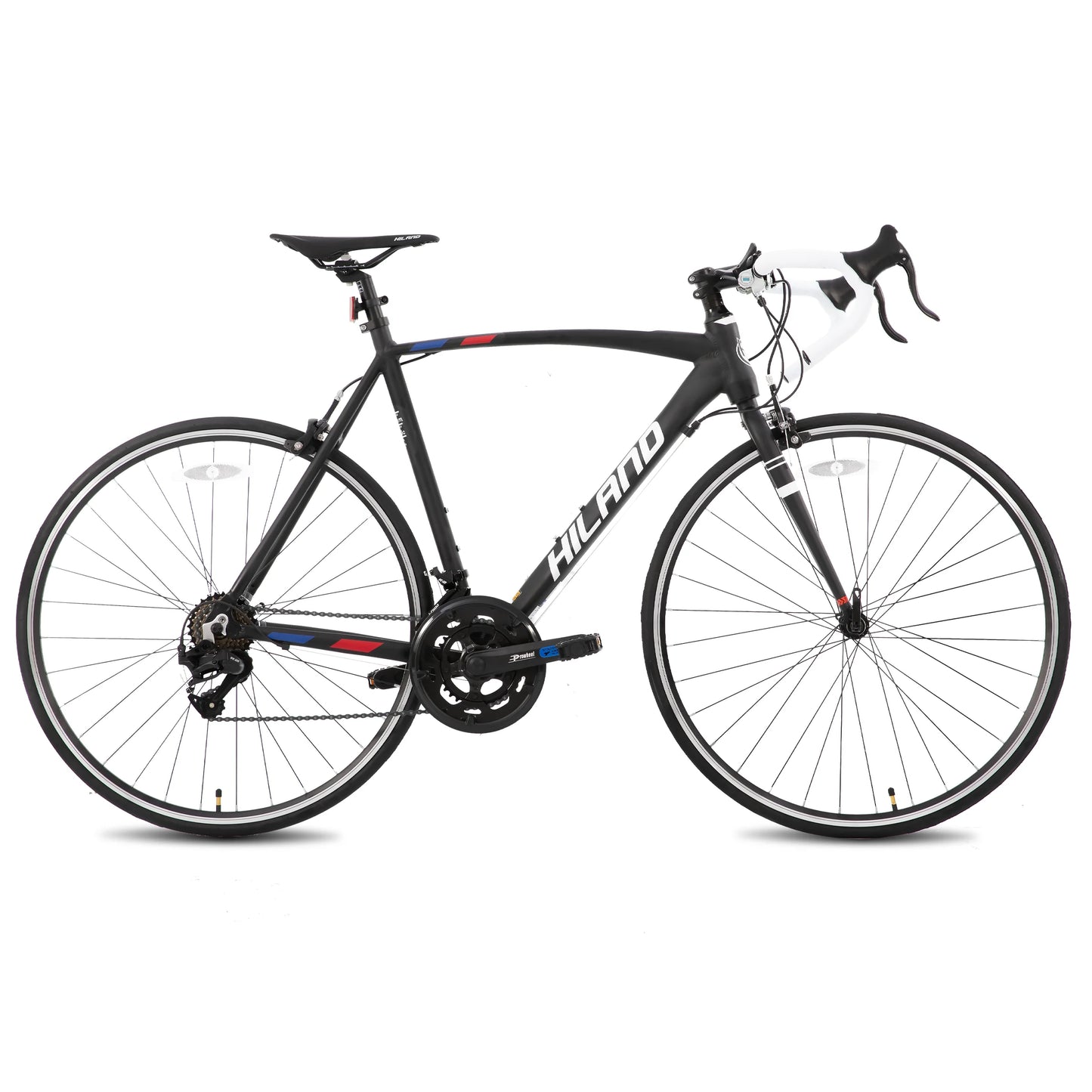 HILAND Road Bike 14 Speed Unisex Aluminum Frame City Commuter