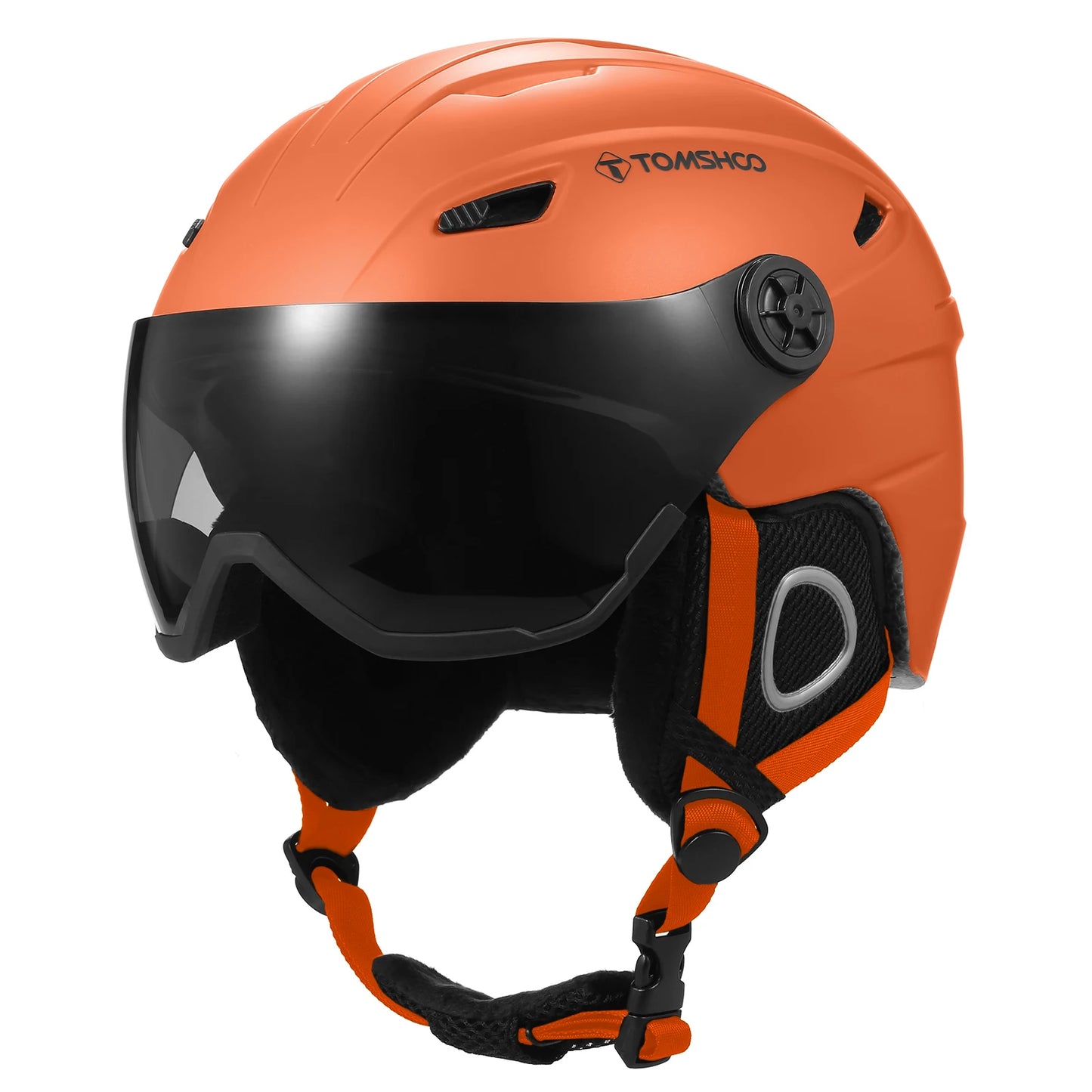 Snow Sport Helmet With Removable Liner And Ear Pads