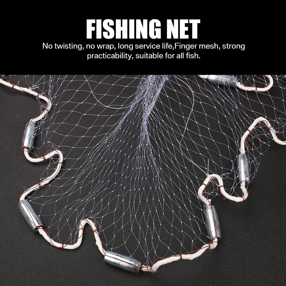Cast Net Saltwater Bait Fishing Aluminum Sinker