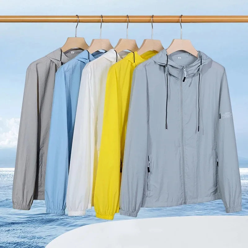Men's UV Sun Protection Lightweight Breathable Outerwear
