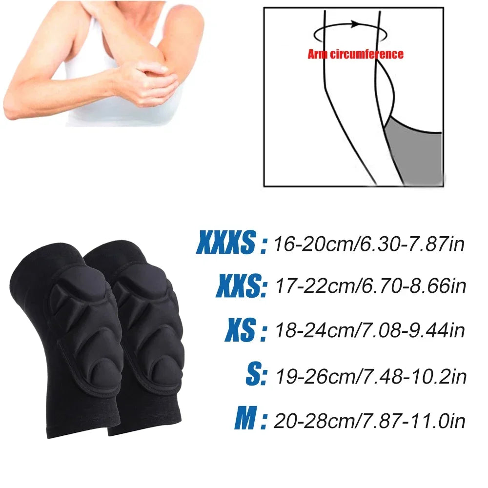 WRESTTOP Kids Knee Pads And Elbow Compression Sleeves Protective Gear