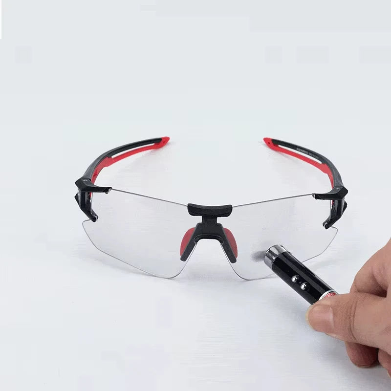 ROCKBROS Local Shipping Photochromic Cycling Sunglasses Eyewear UV400 Bicycle Glasses Outdoor Sports Bike Fishing Goggles