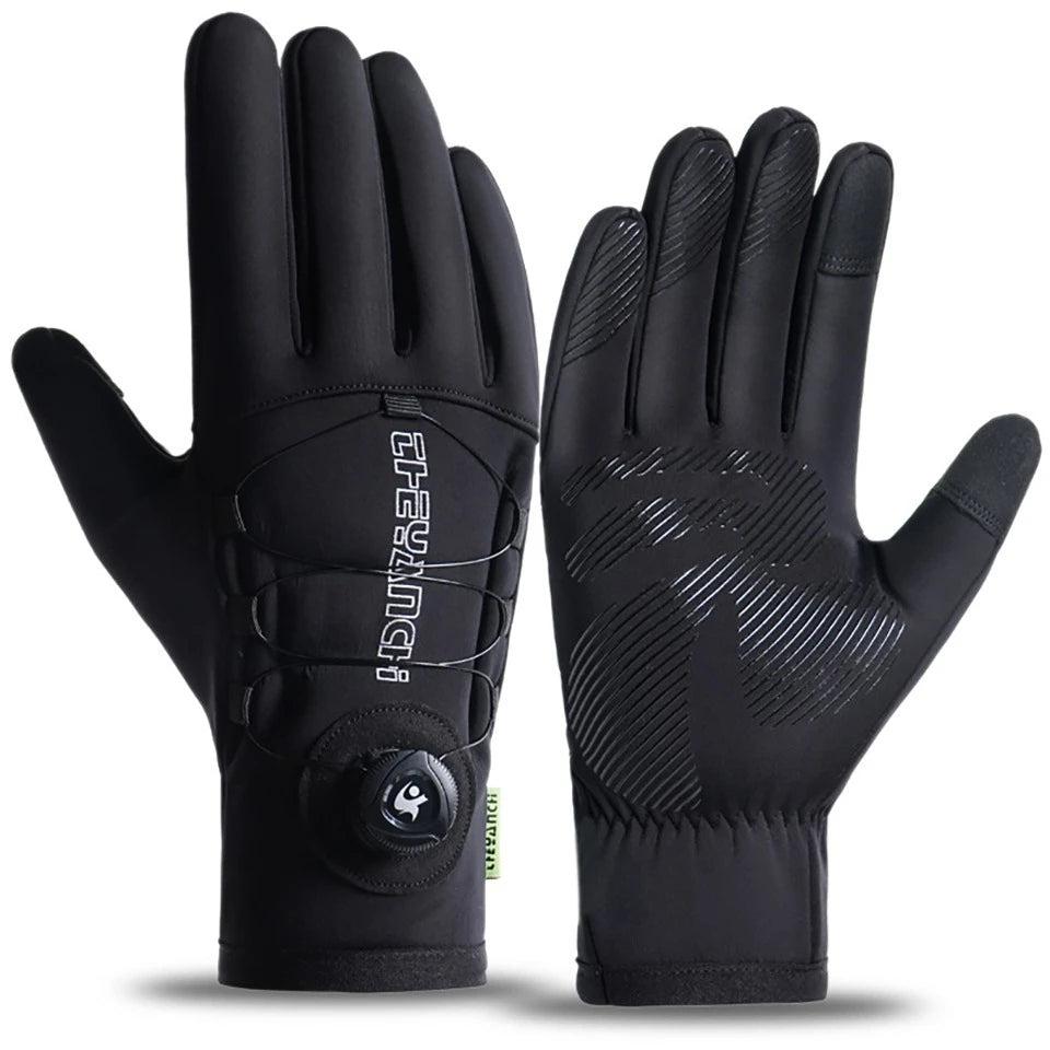 NONECN Winter Warm Gloves Touchscreen Windproof Waterproof for Men Women
