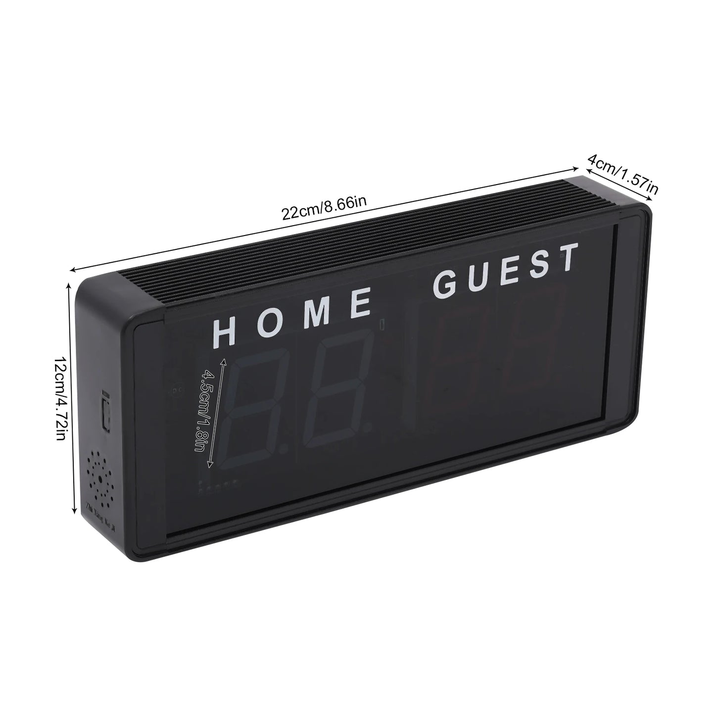 LED 4 Digit Scoreboard With Remote For Badminton, Volleyball
