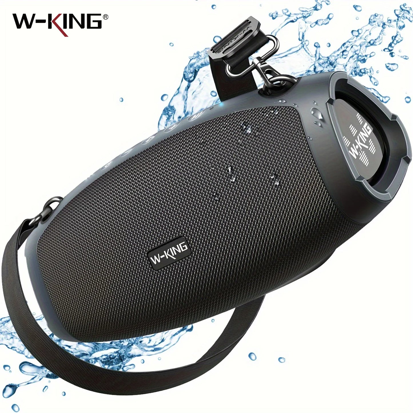 W-King 70W Waterproof Portable Bluetooth Speaker Outdoor Deep Bass