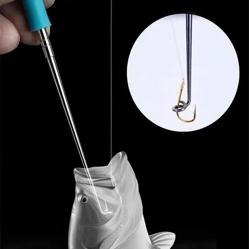 Stainless Steel Fishing Hook Remover Dehooker Two-Piece Kit