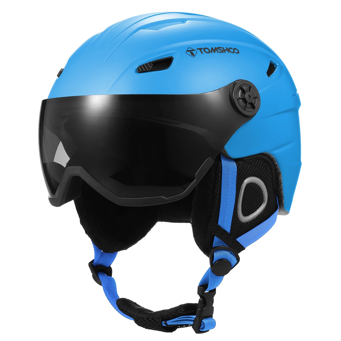 Snow Sport Helmet With Removable Liner And Ear Pads