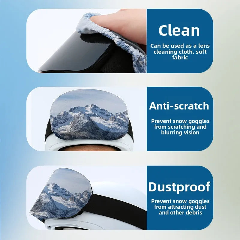 Ski Goggle Cover Scratch Proof Protector For Snow Sports Eyewear