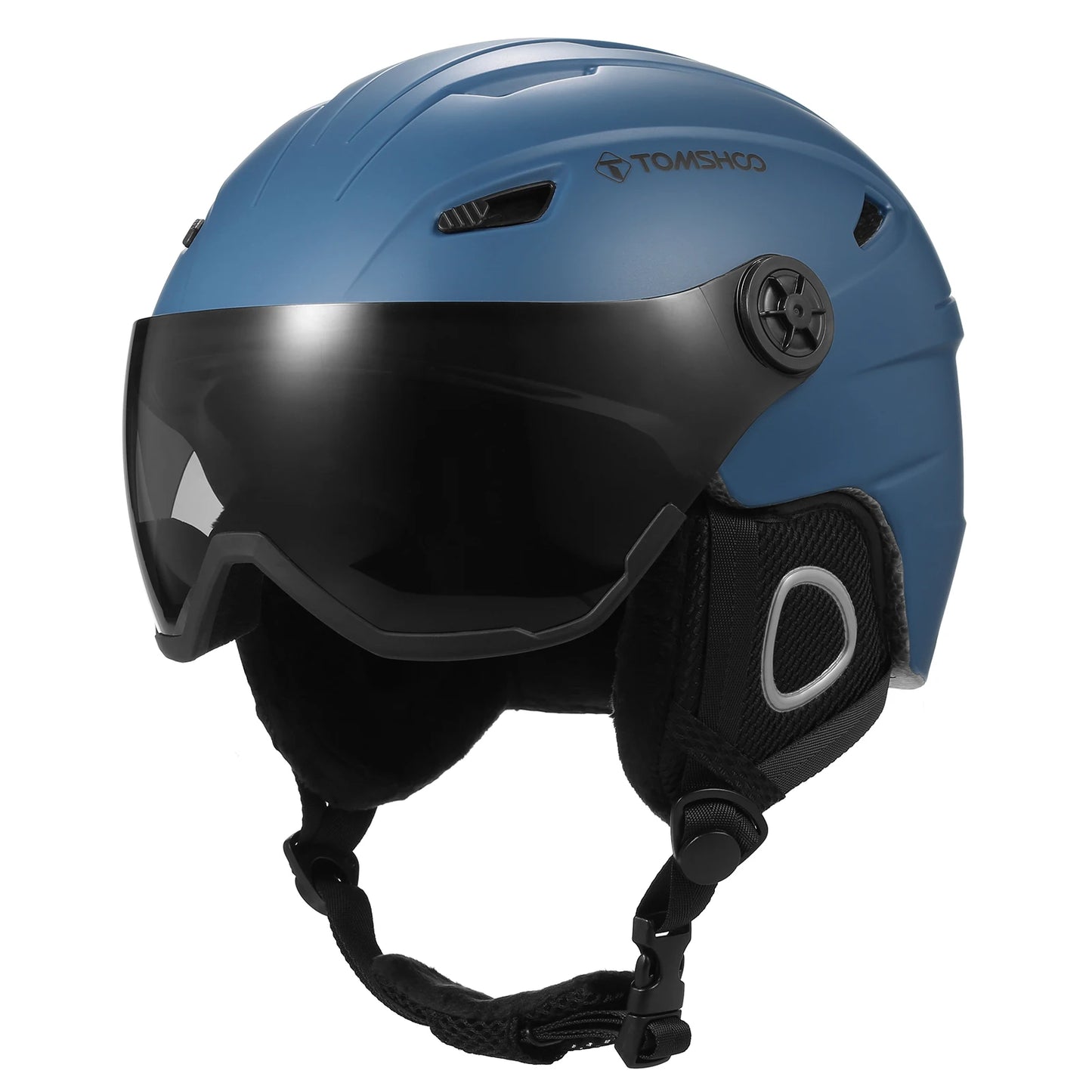 Snow Sport Helmet With Removable Liner And Ear Pads