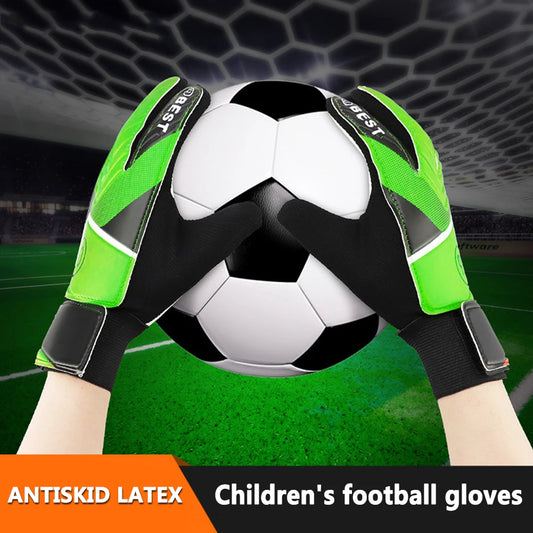 MOJOYCE Football Goalkeeper Gloves Full-Finger Anti-Slip Waterproof