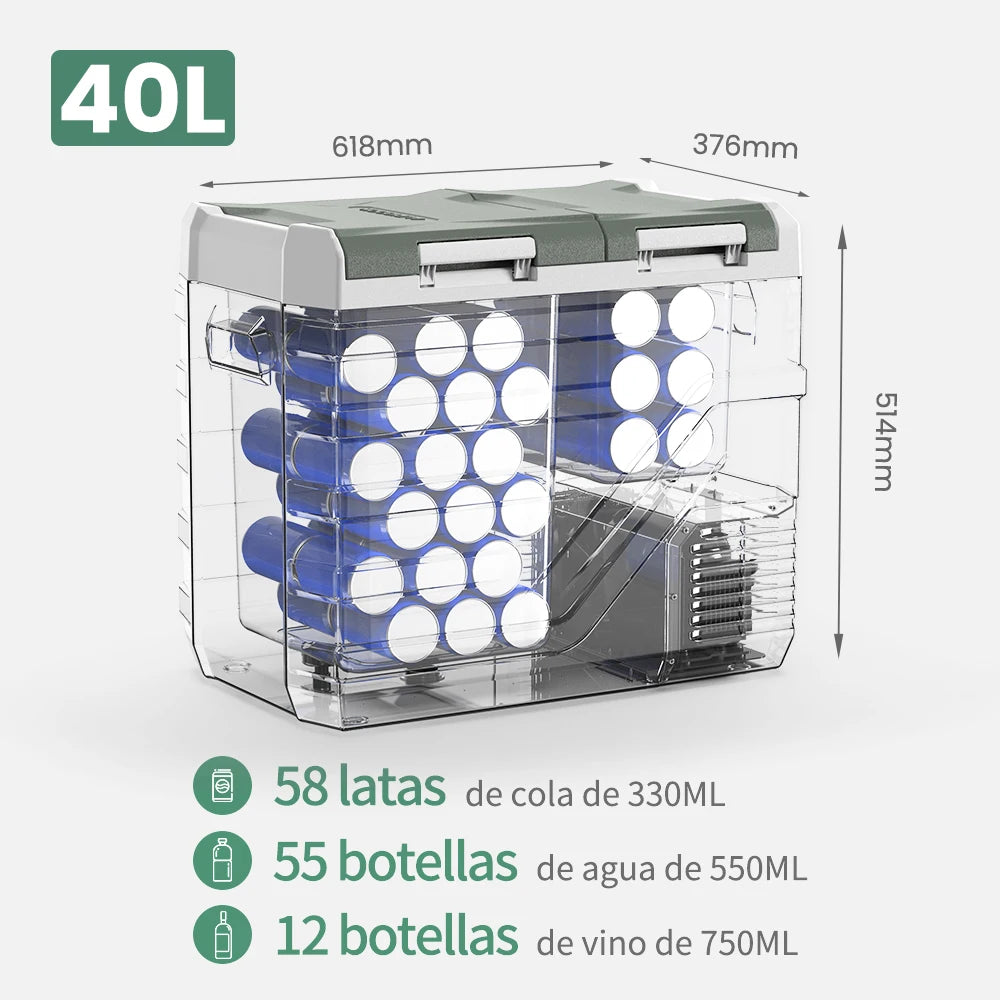 Alpicool Car Refrigerator NLS Portable Mini Fridge Freezer 12V