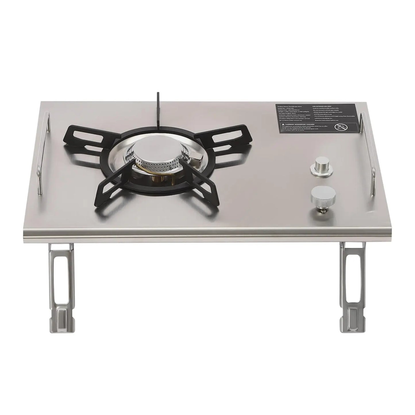 Gdrasuya10 Outdoor Camping Gas Stove 4000W Single Burner Stove Butane & Propane Gas Stove 13648 Btu Gas Cooking Stove Portable g
