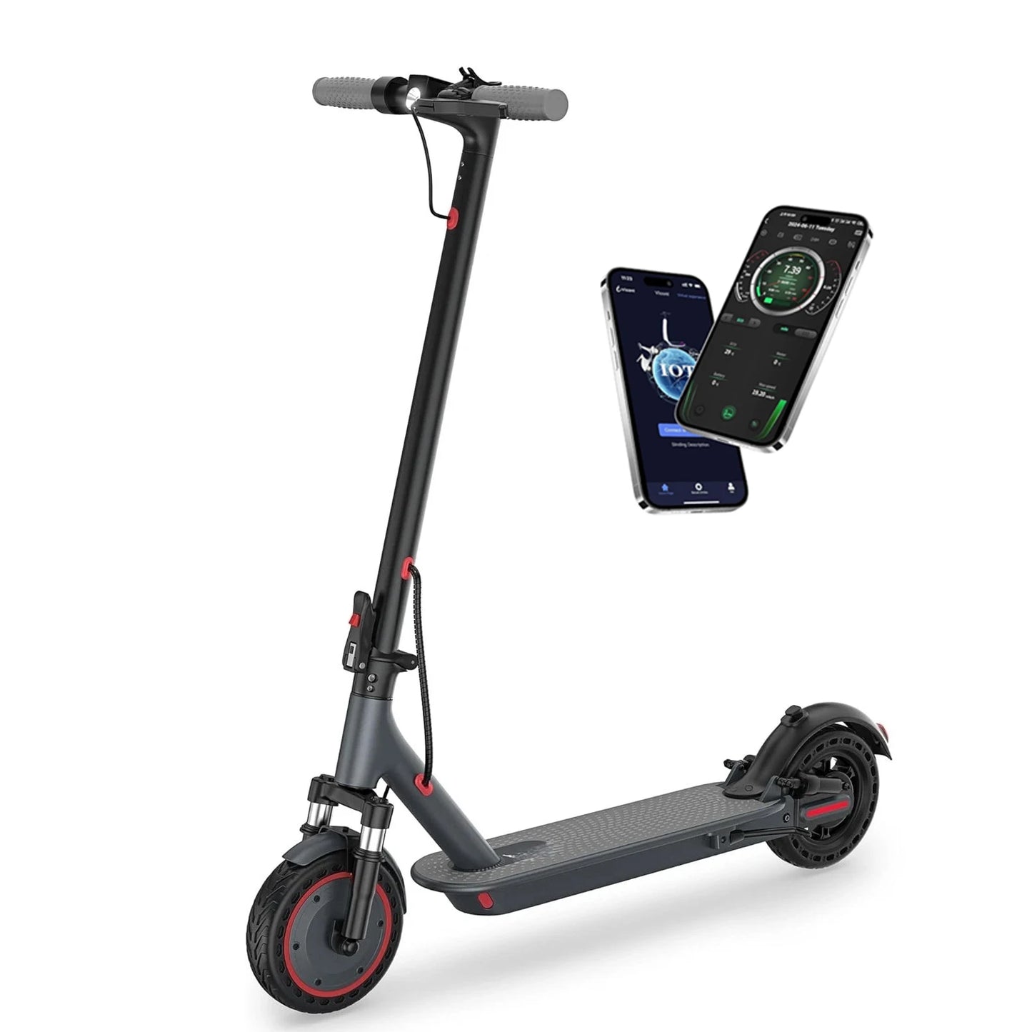 AOVOPRO AP07 Electric Scooter 19MPH App Control Foldable Long Range