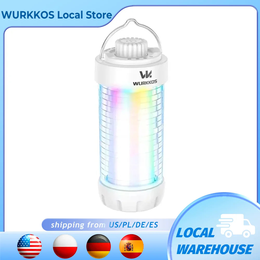Wurkkos CL01 Rechargeable RGB LED Lantern Power Bank