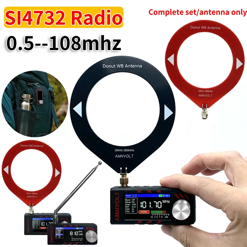 TOOPRE All Band Radio Receiver SI4732 With ESP32 S3