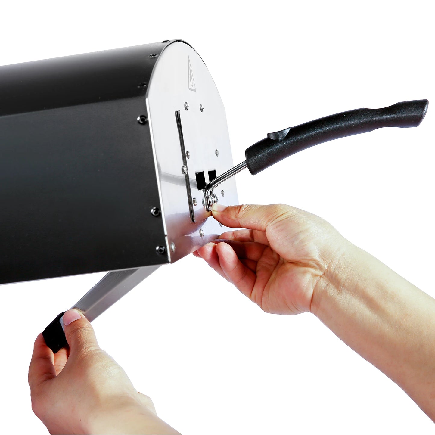 SucceBuy Portable Outdoor Charcoal Pizza Oven Grill