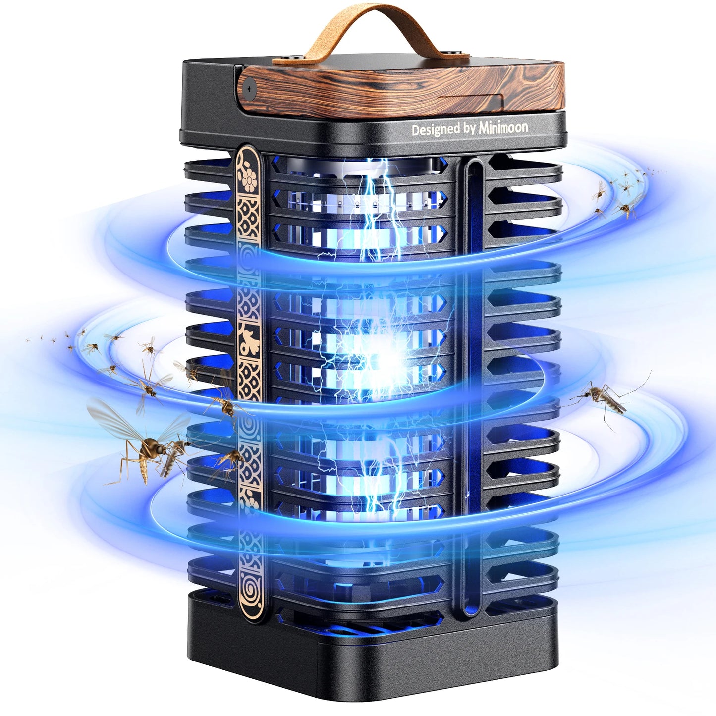 Minimoon Outdoor Mosquito Zapper Dual LED 4200V