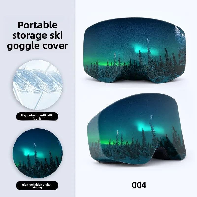 Ski Goggle Cover Scratch Proof Protector For Snow Sports Eyewear