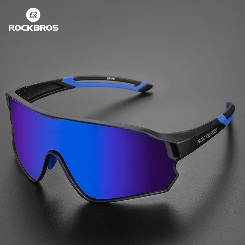 Rockbros Myopic Frames Polarized Photochromic UV400 Cycling Glasses