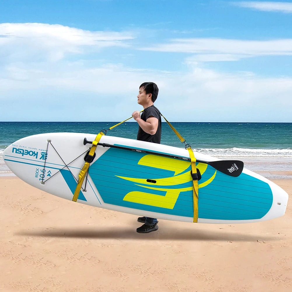 Surfboard Shoulder Belt Adjustable Surfboard Shoulder Carry Sling Stand Up Surf Paddle Board Carrier SUP Paddleboard Accessories