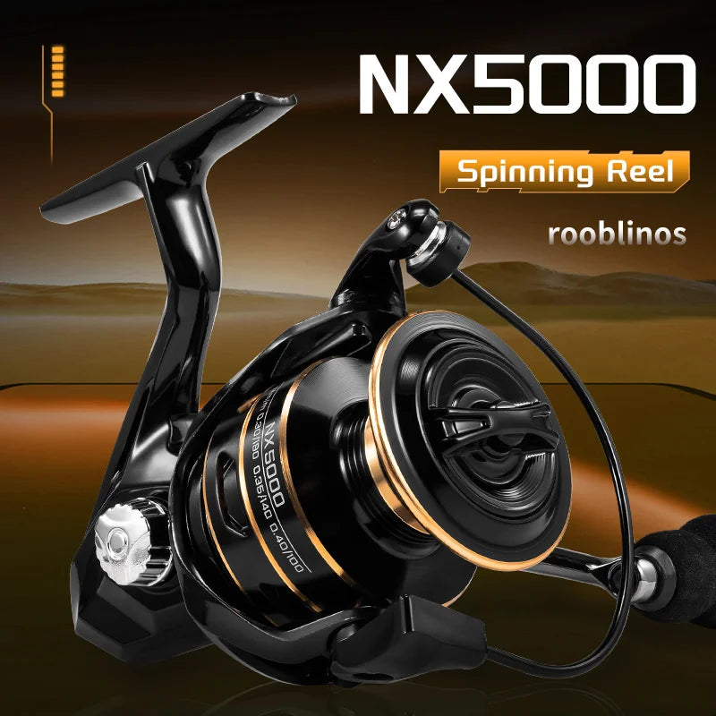 J-BARZILLAI NX Spinning Reel 10KG Drag 5.2 To 1 Gear