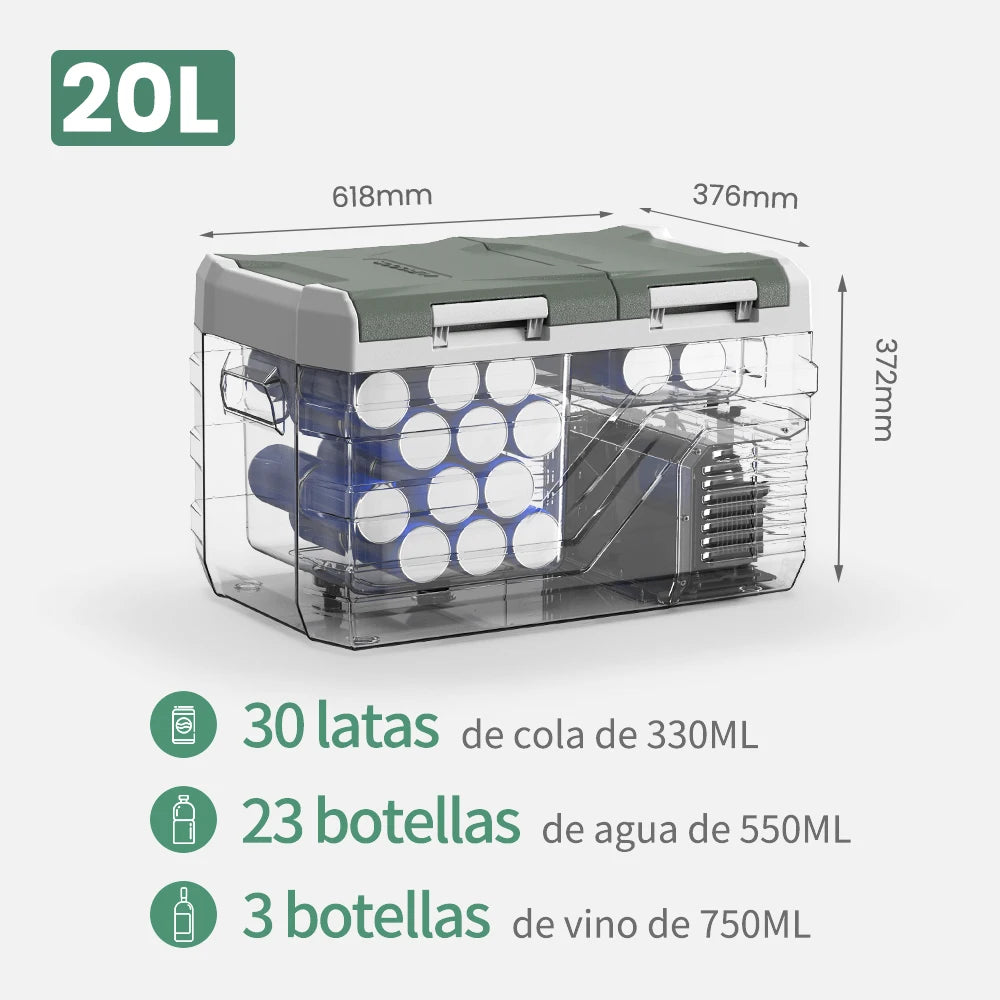 Alpicool Car Refrigerator NLS Portable Mini Fridge Freezer 12V