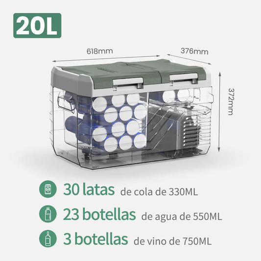 Alpicool Car Refrigerator NLS Portable Mini Fridge Freezer 12V
