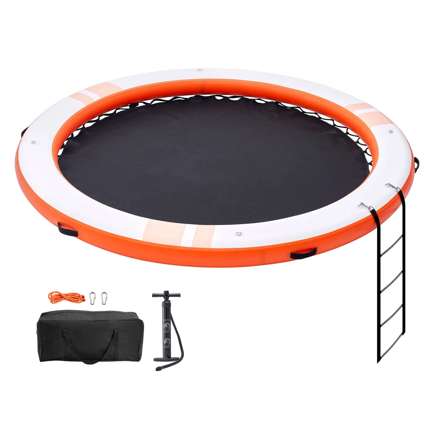SucceBuy Inflatable Floating Dock Platform for Water Recreation