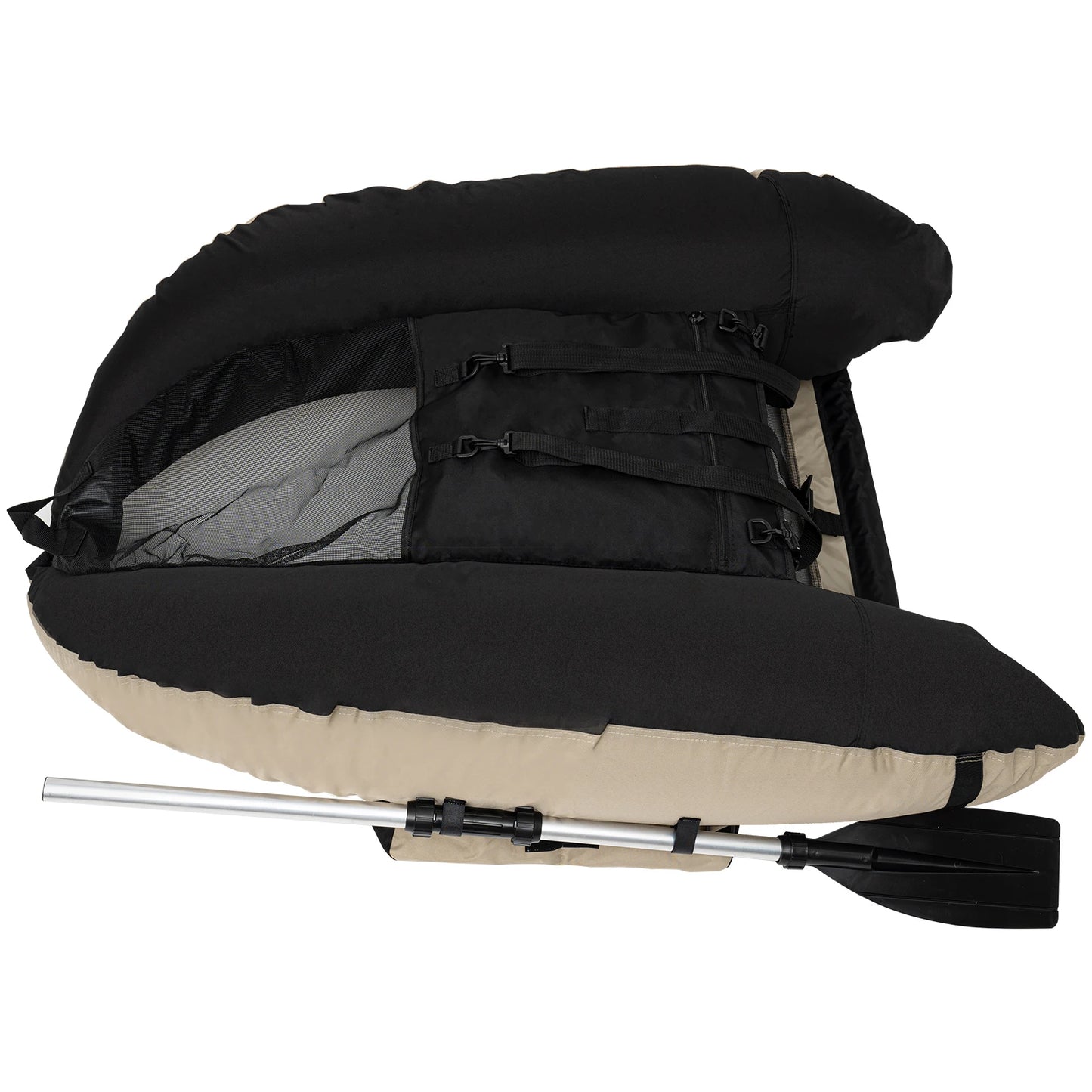 Inflatable Fishing Boat Portable Oxford Cloth Outdoor Use