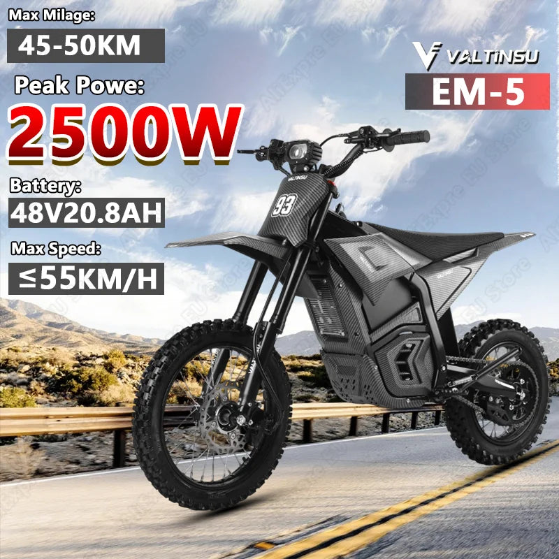 EM-5 Electric Bike 2500W Peak Power