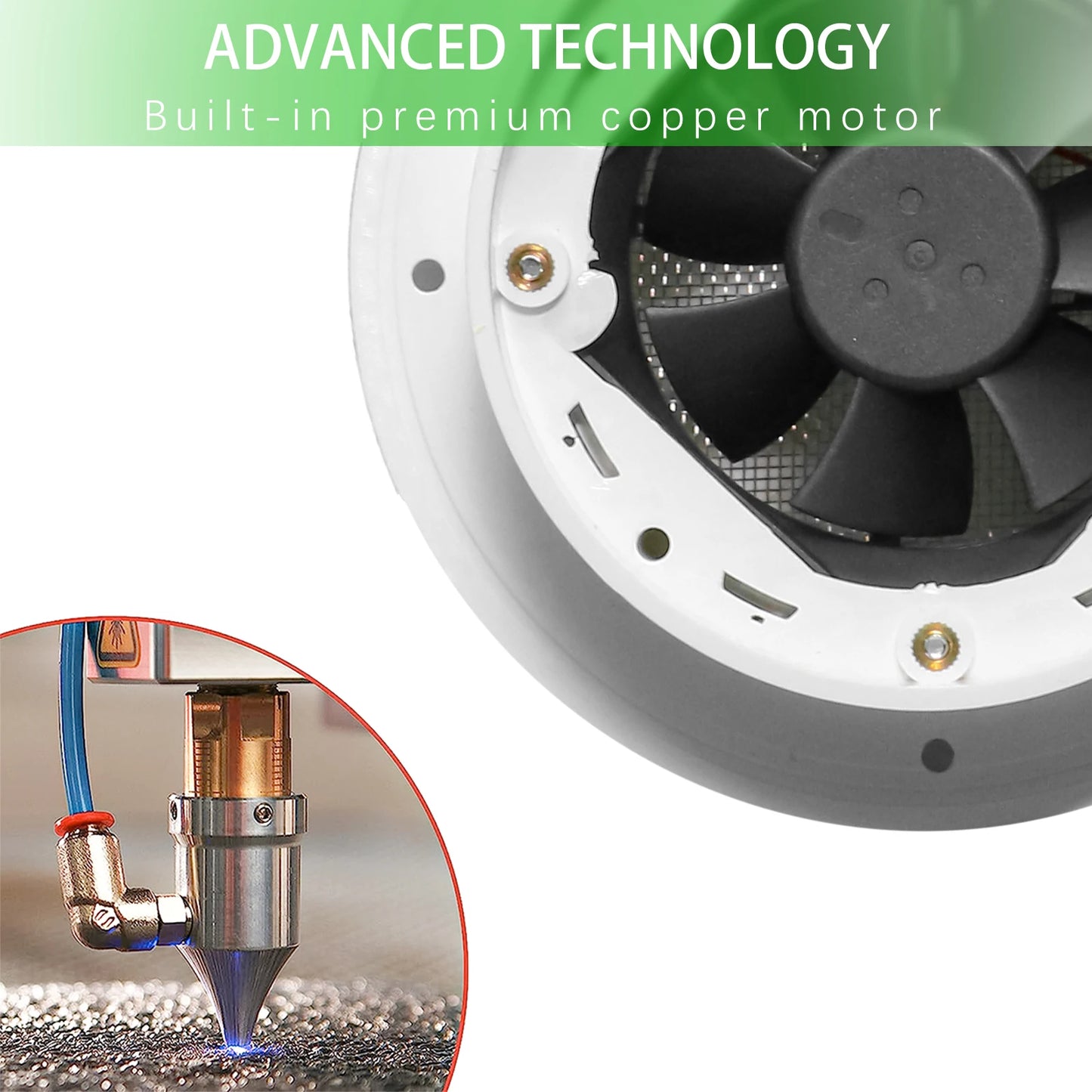 12V RV Roof Exhaust Fan 60CFM ABS Ceiling Ventilation Fan for Camper Trailer Boat Yacht Motorhome Caravan Roof Vent.