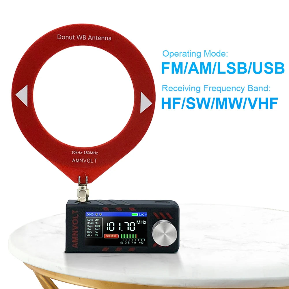 TOOPRE All Band Radio Receiver SI4732 With ESP32 S3